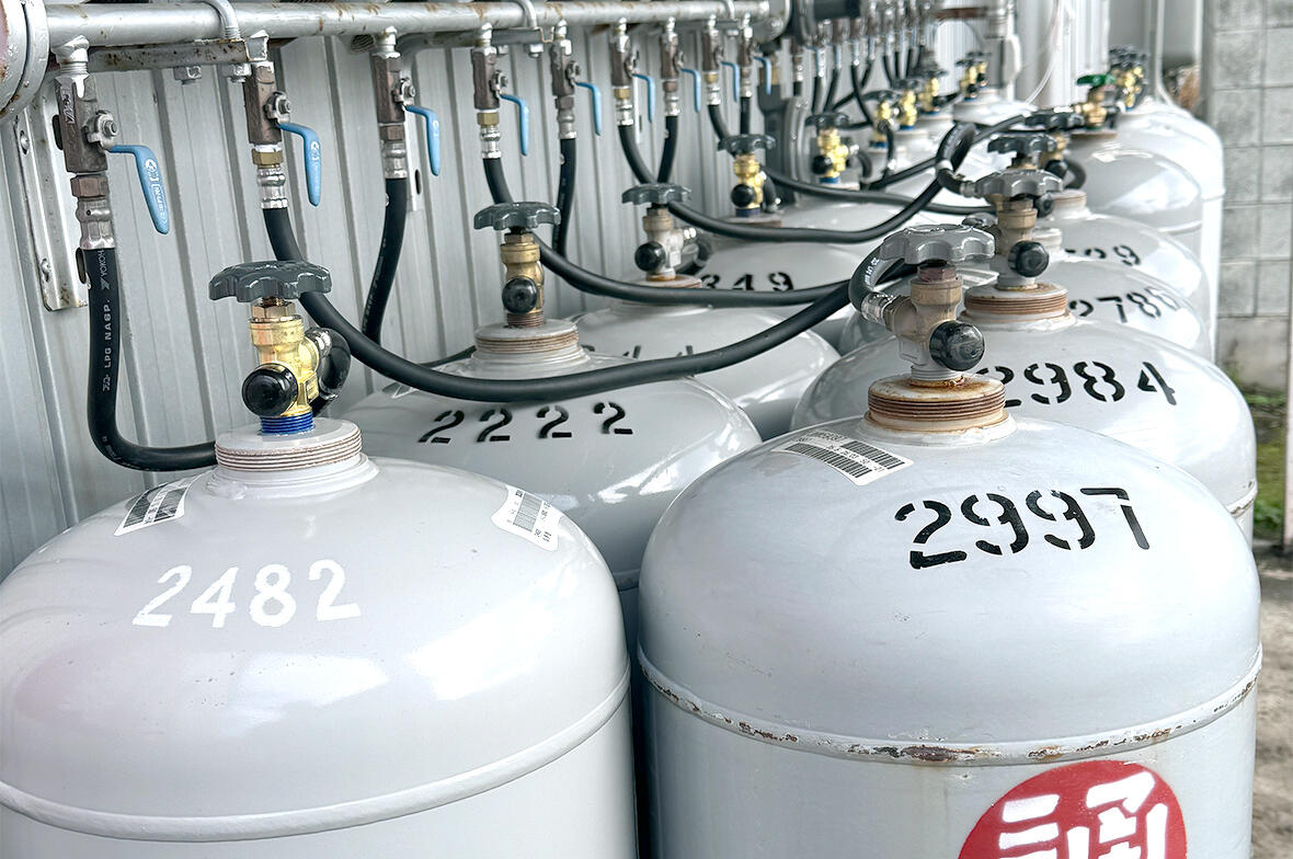 写真：LPガス事業