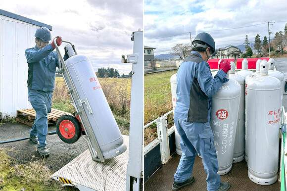 写真：LPガス事業